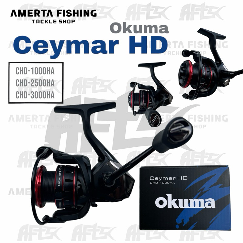 Jual Reel Okuma Ceymar HD 1000 HA Reel Ultralight Casting Jigging