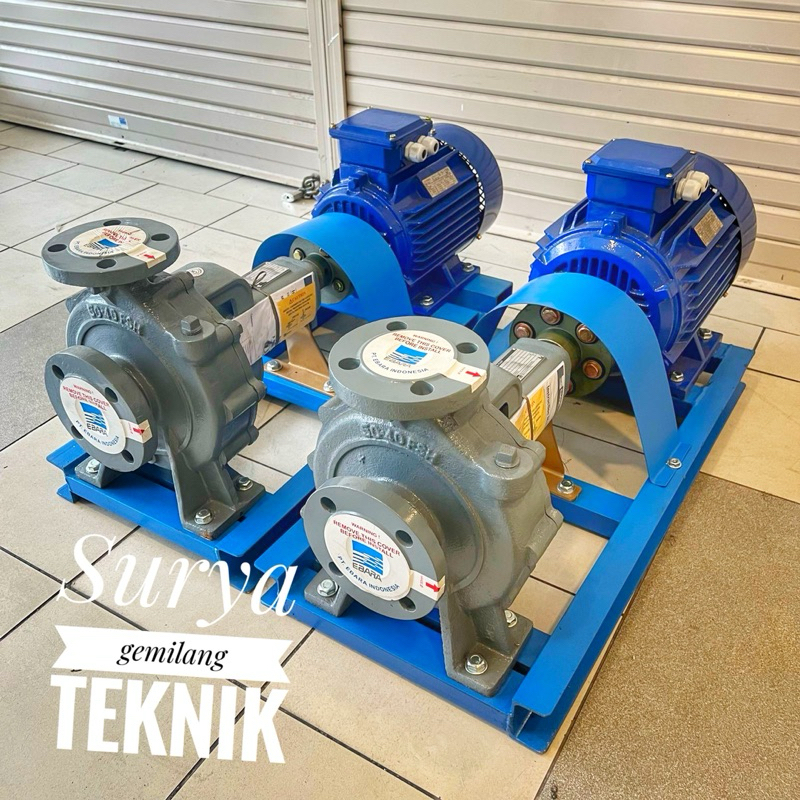 Jual Pompa Sentrifugal Centrifugal pump EBARA 50X40 FSHA Motor 4kw 5Hp ...