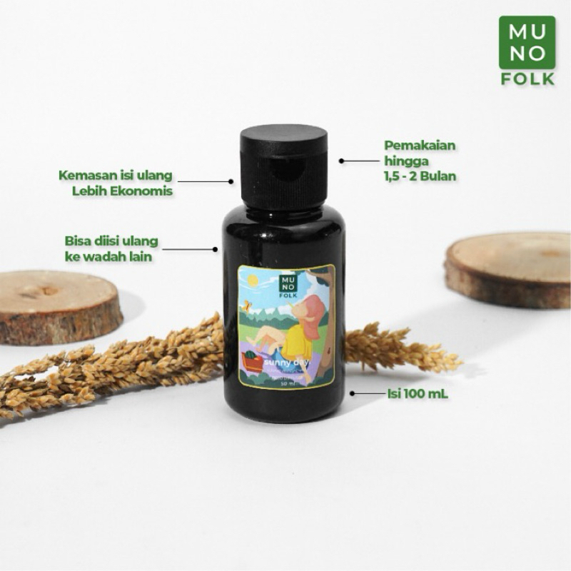 Jual Muno Folk Isi Ulang Pengharum Ruangan 50 Ml Refill Reed Diffuser Aromatherapy Shopee 2513