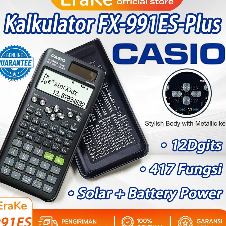 Jual Terbaru Kalkulator Scientific Casio ilmiah FX991EX991ESPlus