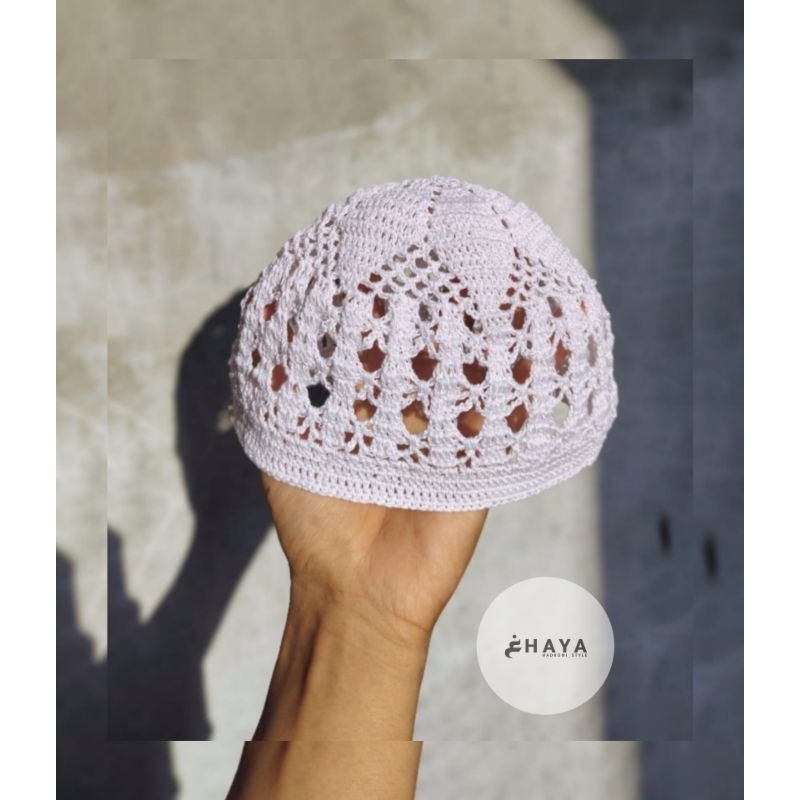 Jual kopyah / Peci Rajut Saudi / Peci Rajut Dewasa Lokal 100% Handmade ...