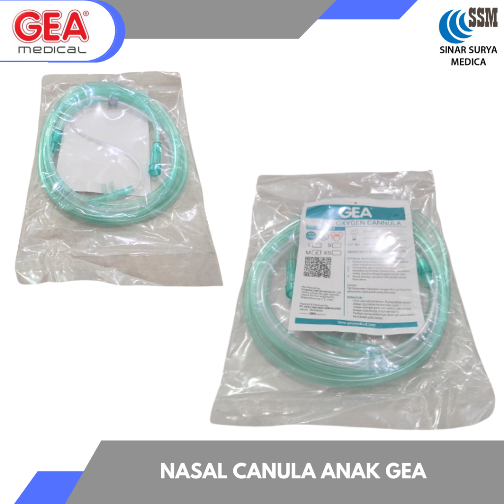 Jual Nasal Cannula Oxygen Anak GEA / Nasal Cannula Anak | Shopee Indonesia