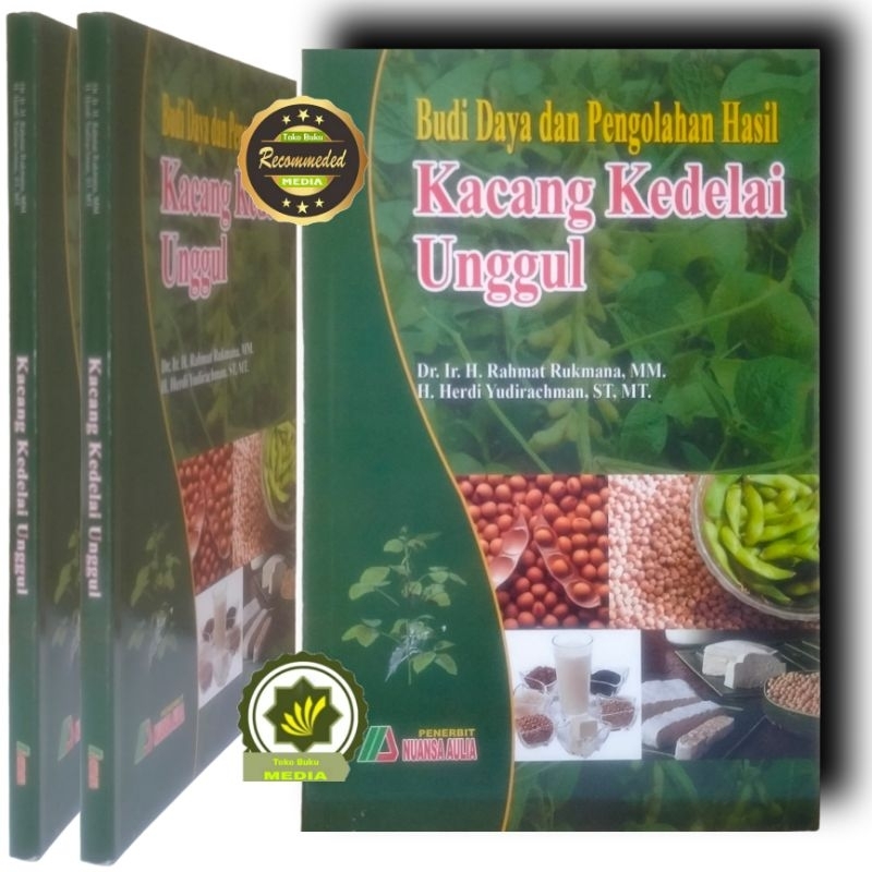 Jual Buku Pedoman Bertani Budi Daya Dan Pengolahan Hasil Kacang Kedelai