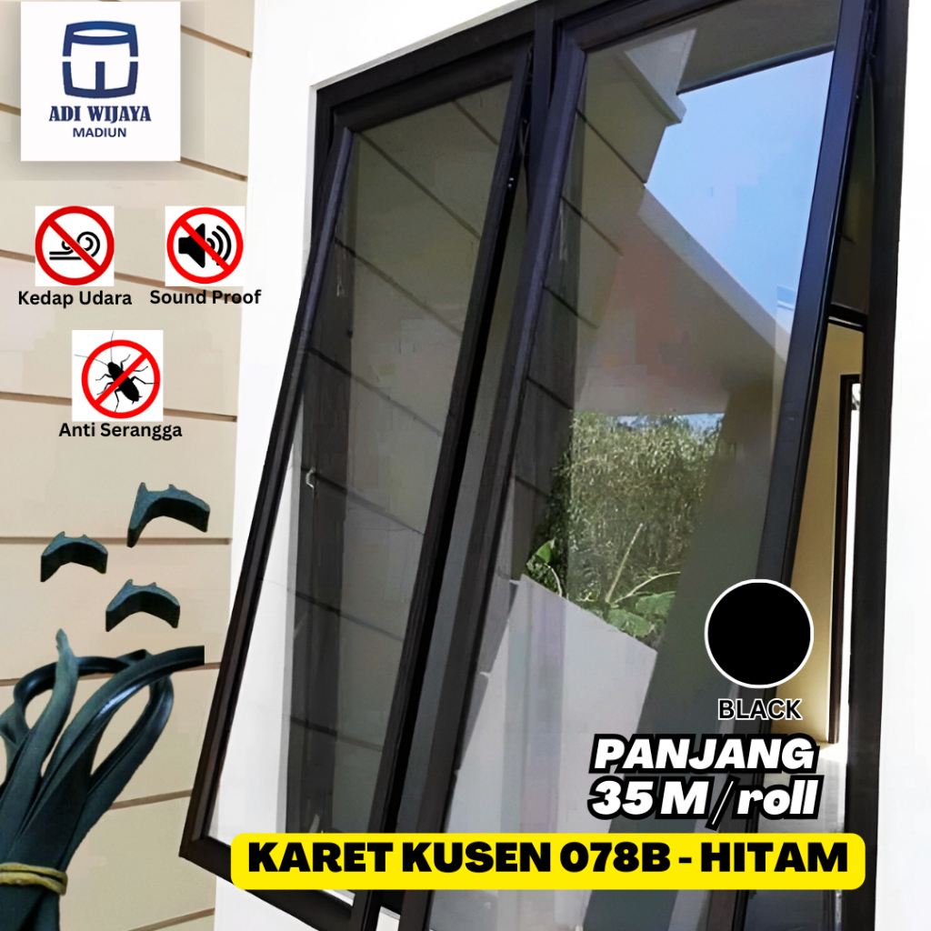 Harga Karet Untuk Pintu Dan Jendela Aluminium Pvc