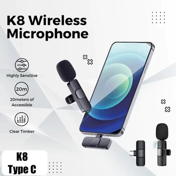 Maxi K8 Clip Microphone Wireless K9 For Recording Live Stream K11 Microphone Host Speech