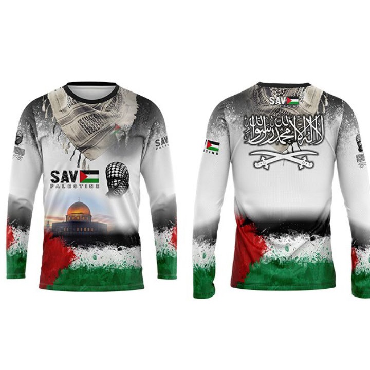 Jual Harga Terbaik Waktu Terbatas Baju Kaos Jerseu Save Palestina