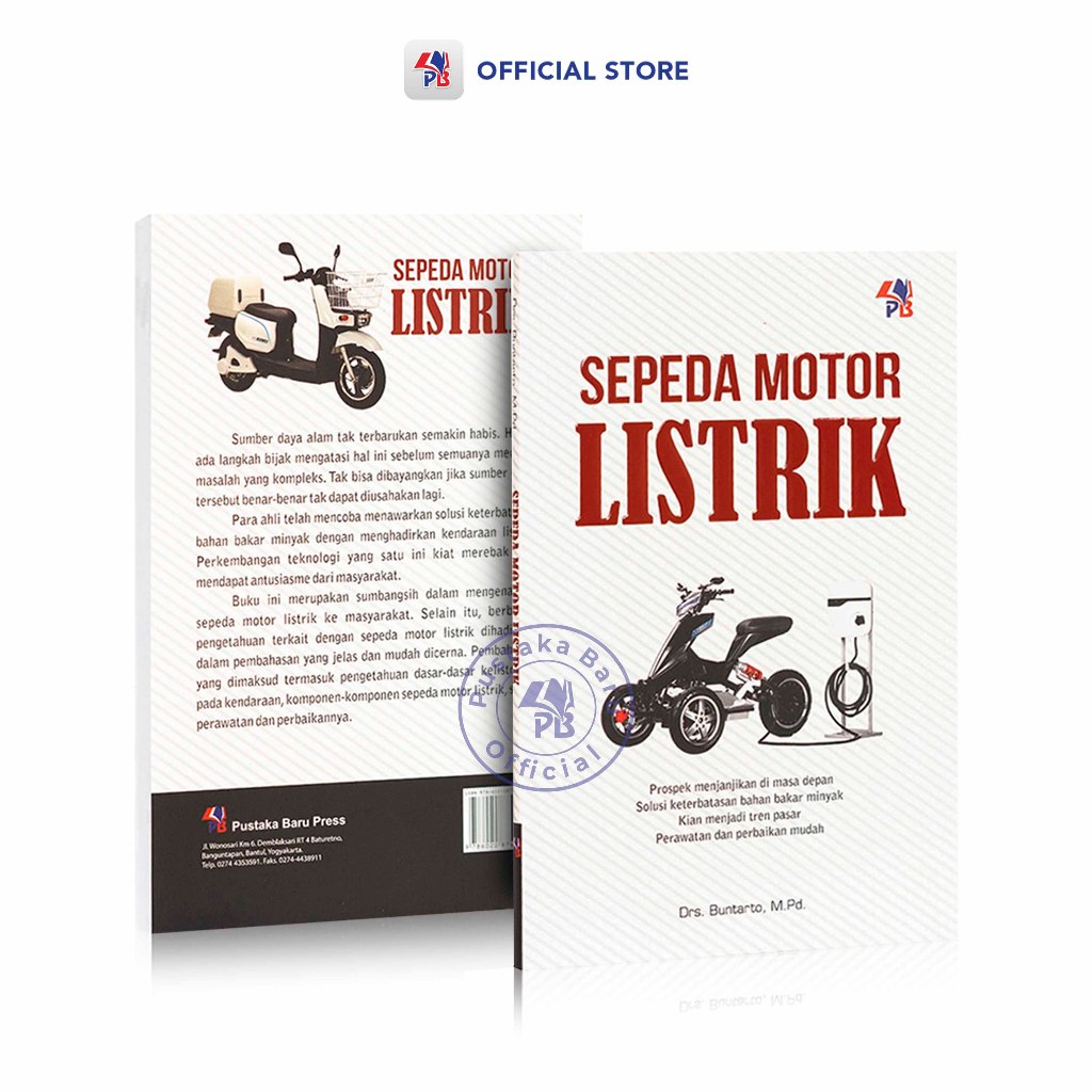Sepeda Motor Listrik / Drs Buntarto PB Press / Pustaka Baru Press - PB