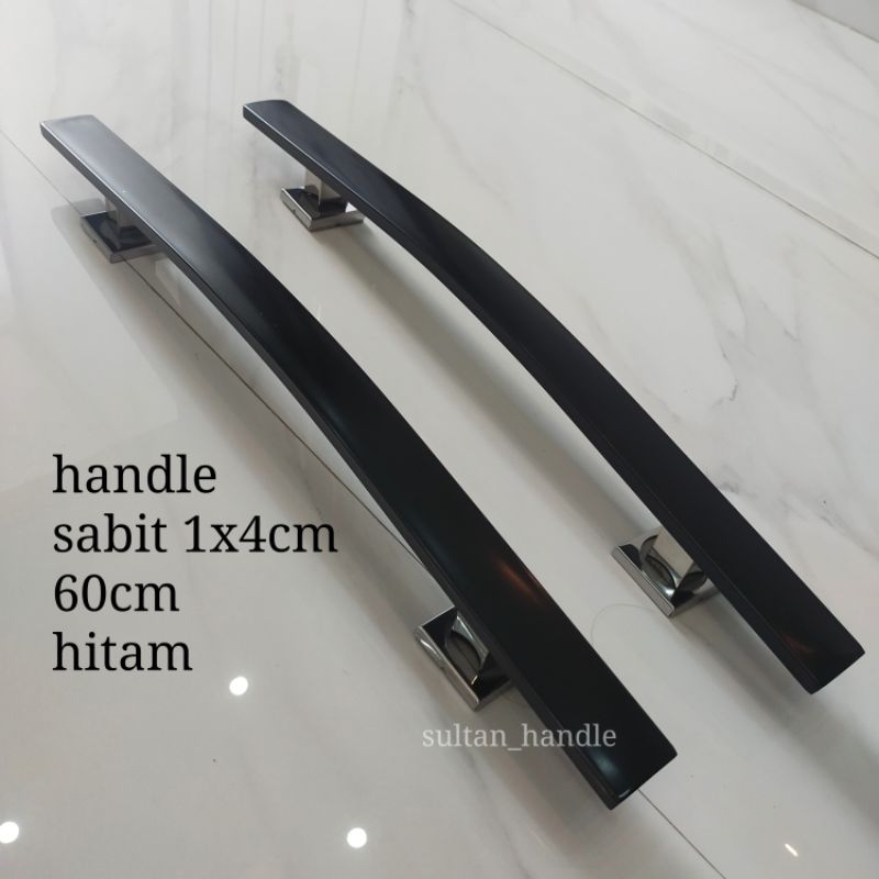 handle pintu rumah terbaru kotak minimalis 45cm 60cm sabit 1x4cm