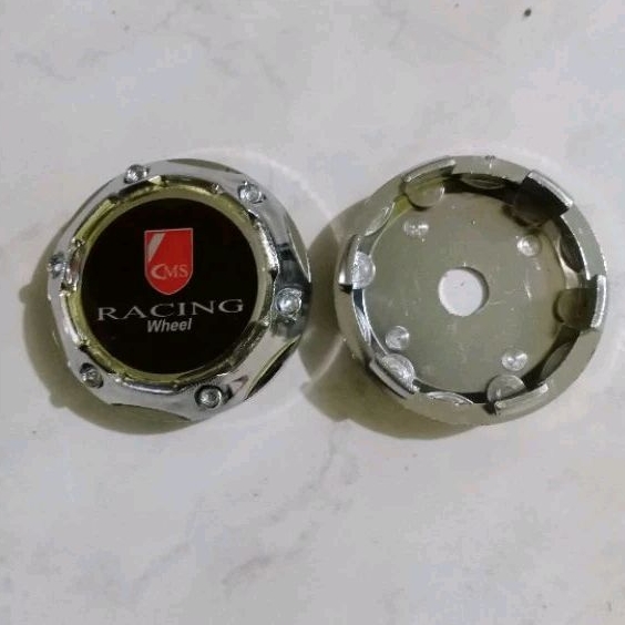 Jual dop roda tutup velg racing wheel kaki 6cm diameter luar 6,5 cm ...