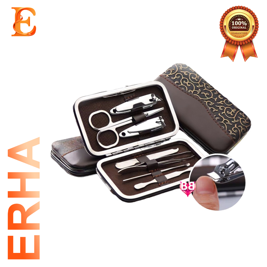 Jual Erha Manicure Pedicure 7 Premium Set ORIGINAL / Gunting Kuku Nail ...