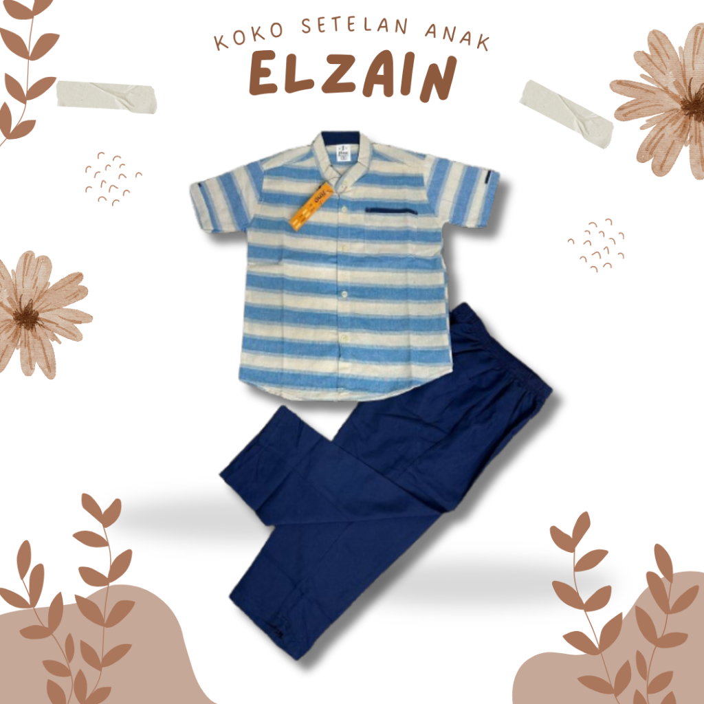 Little M Salur Tengah Set Baju Koko Anak Laki-laki main image 1