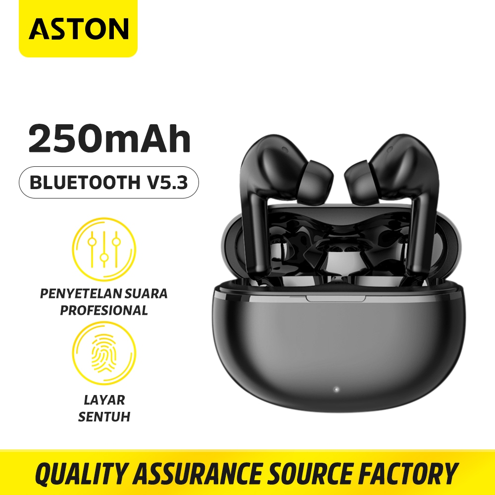 Jual ASTONTW113 Headset Bluetooth Handset Gaming Bluetooth InEar,Delay Gamer Earphone、Noise