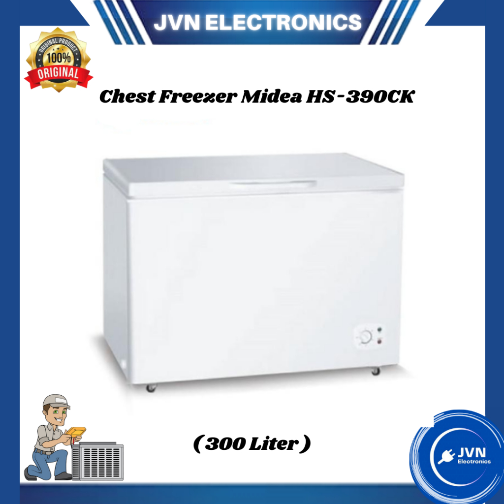 Jual Chest Freezer Midea HS390CK (300 Liter) Shopee Indonesia