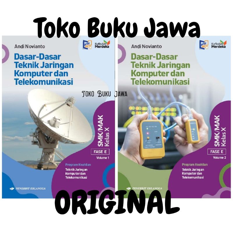 Jual Buku Smk Dasar Dasar Teknik Jaringan Komputer Dan Telekomunikasi Kelas X 10 Vol 1 2 7164