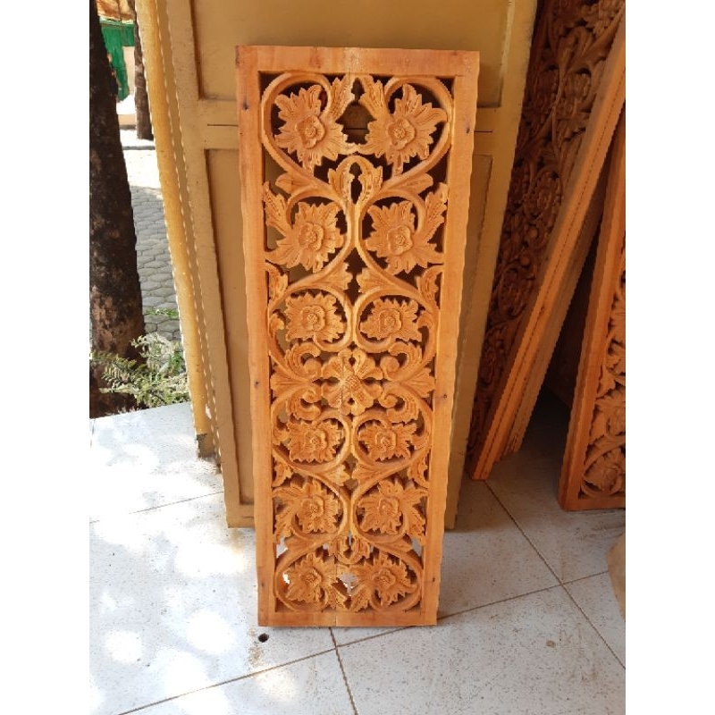 Jual ukiran ornamen ukir loster boven lisplang roster kusen pintu 35 ...