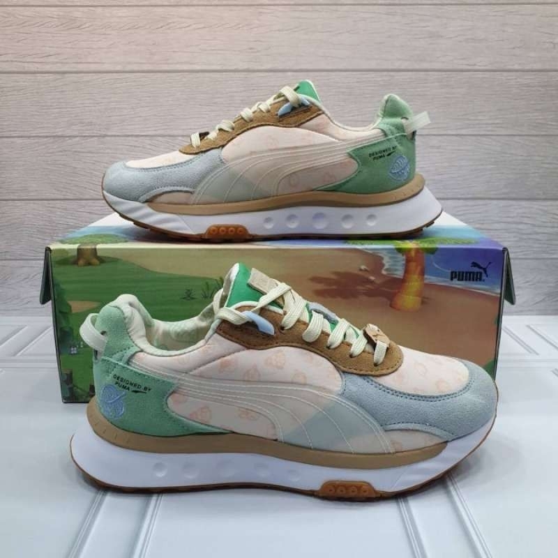 Jual sepatu puma animals crossing x wild rider super premium | Shopee ...