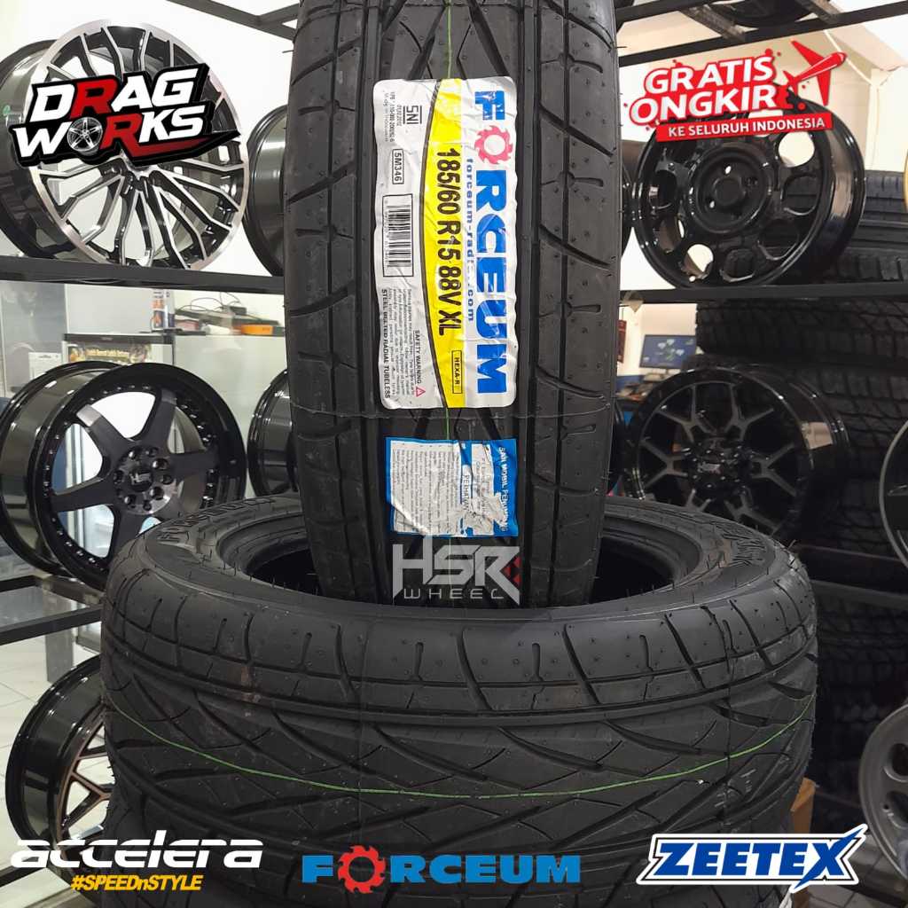 Jual BAN MOBIL RADIAL 185 60 R15 FORCEUM HEXA R UNTUK VIOS YARIS CALYA ...