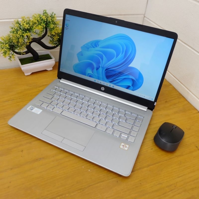 Jual SLIM MULUS LAPTOP HP 14s-dk Athlon GOLD RAM 8 ssd 512 - LAPTOP