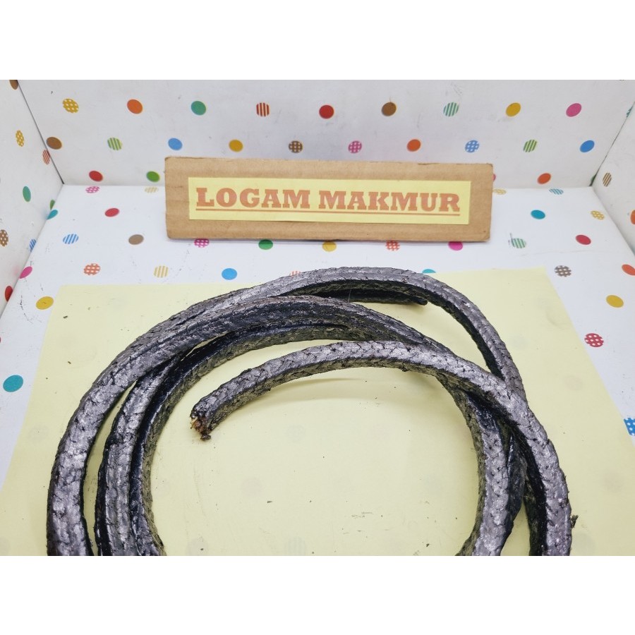Jual [KOLEKSI LENGKAP] 1 METER - TALI RAMES PACKING HITAM PANJANG ...