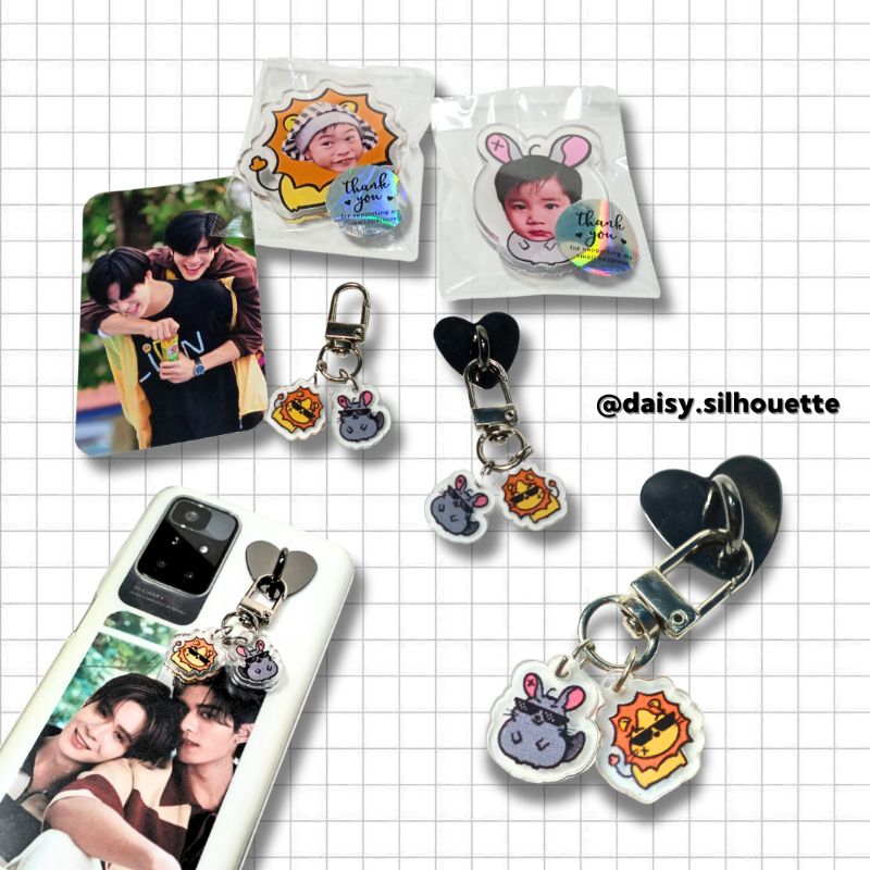 Jual KEYCHAIN + HOOK HANDPHONER DOLL MASCOT || AKSESORIS HANDPHONE ...