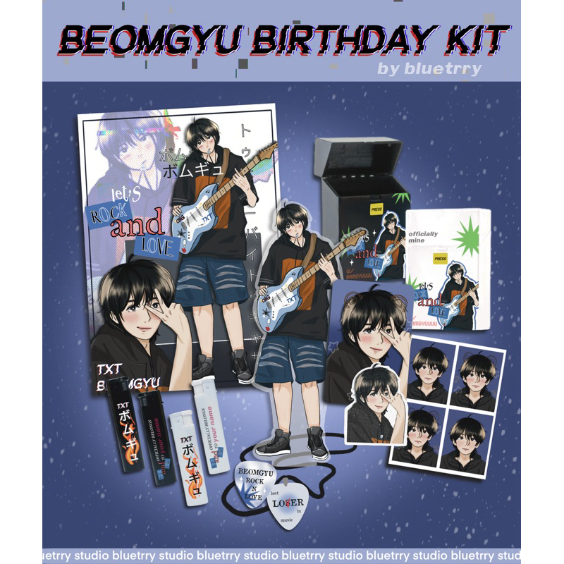 Jual Beomgyu Birthday Kit by Bluetrry | Shopee Indonesia