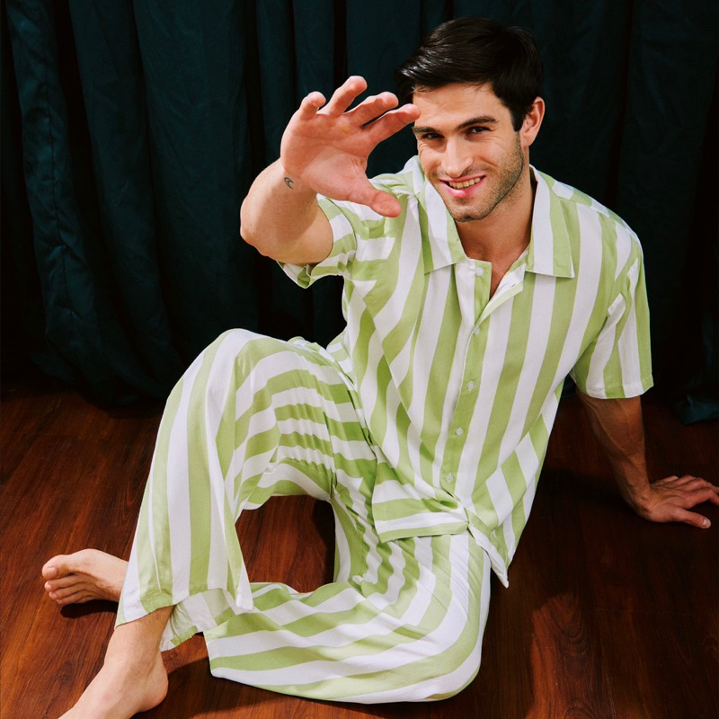 Jual Porter Pyjamas for Men in Lime | Shopee Indonesia