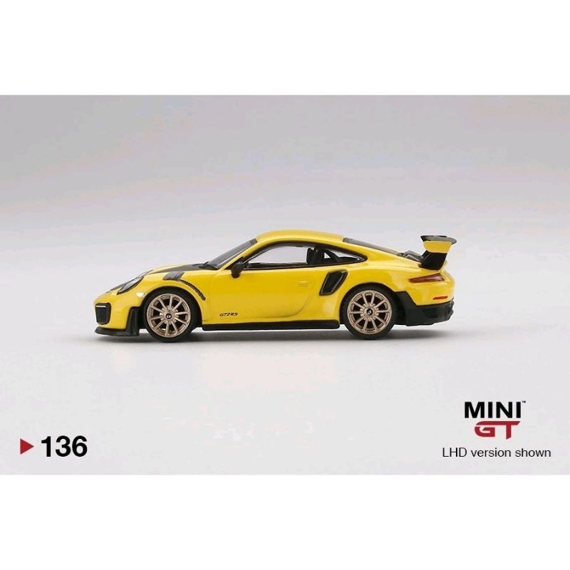 Jual MINI GT 136 PORSCHE 911 GT2 RS RACING YELLOW - RWB MINISCALE SPORT ...