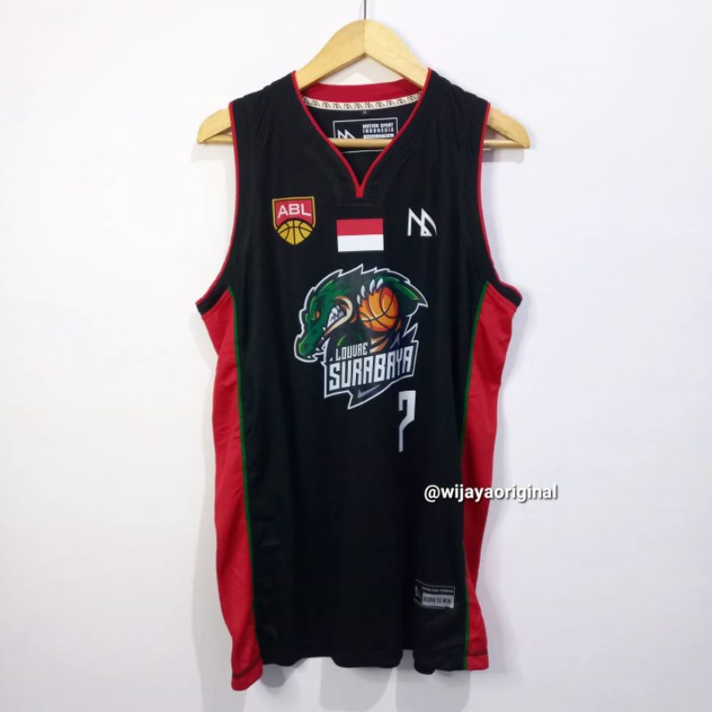 Jual JERSEY BASKET IBL ABL ORIGINAL LOUVRE SURABAYA NOMOR RANDOM ...