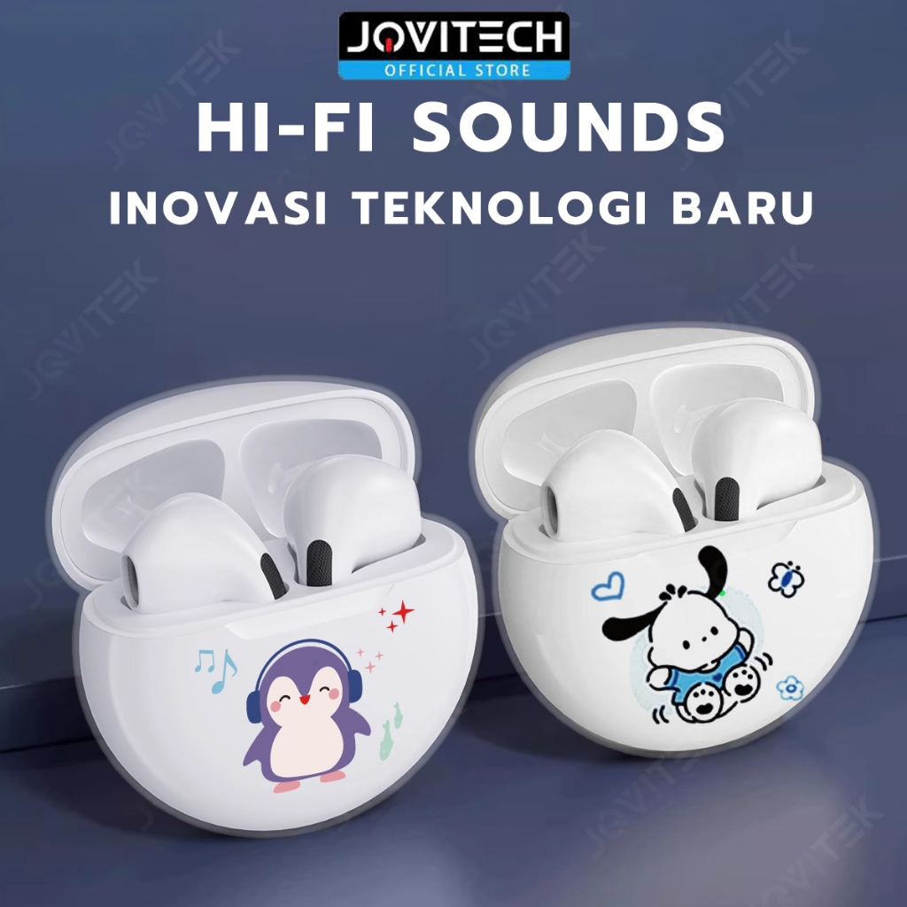 Jual Jovitech Baru Headset Bluetooth Dengan Casing Karakter Lucu