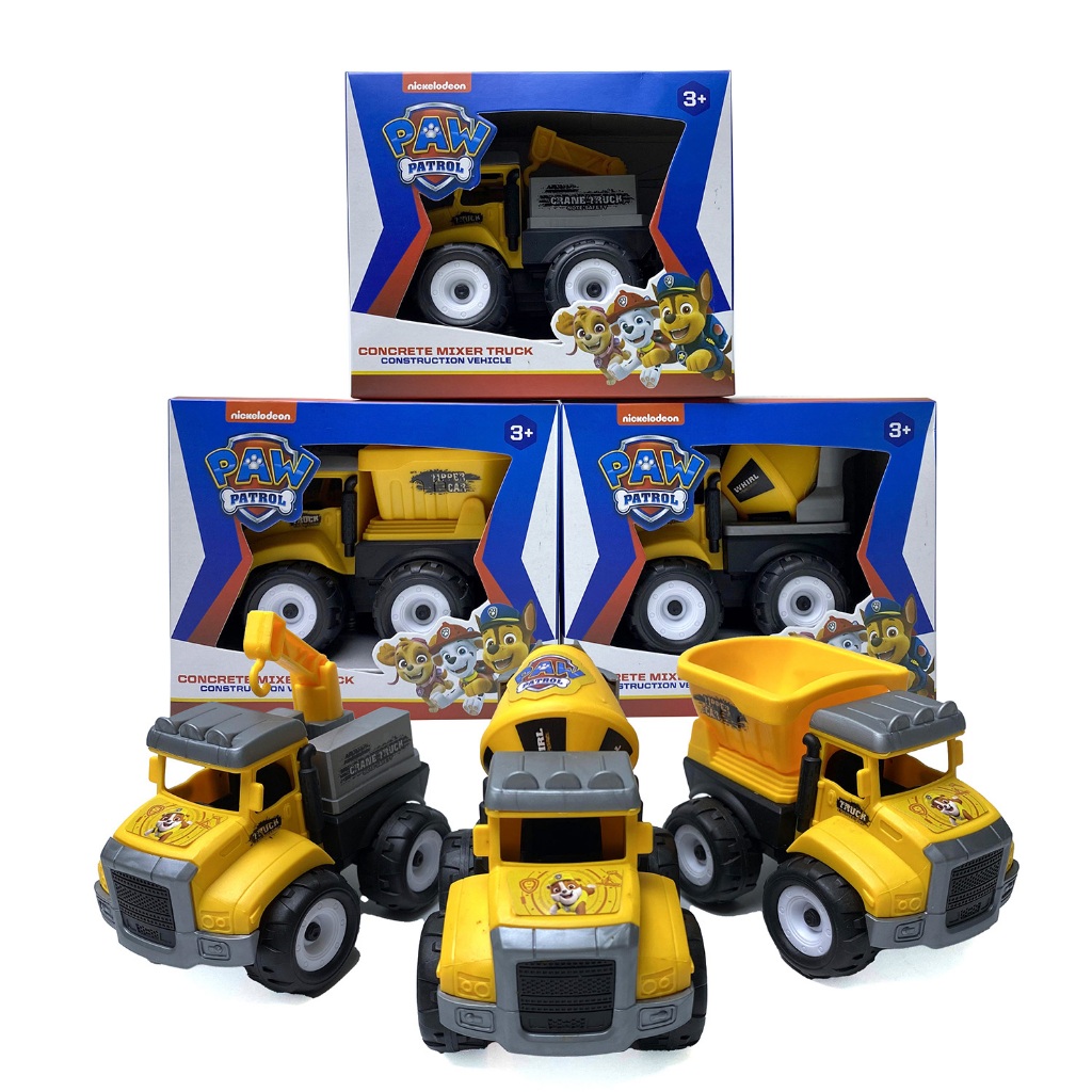 Jual Mainan Mobil Konstruksi PAW Patrol Truck NB 04637 Molen Truck Shopee Indonesia