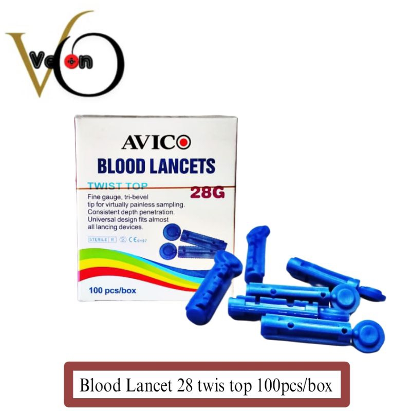 Jual Blood Lancet Avico/Jarum Lancet Avico/Jarum Lancet easy touch