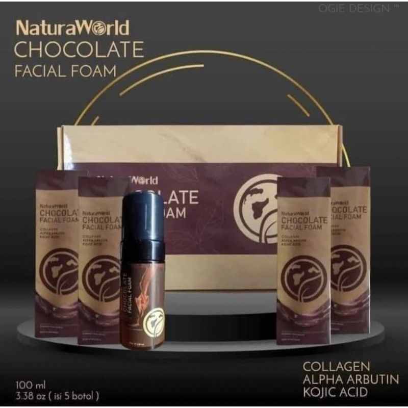 Jual Natura Chocolate Facial Foam | Shopee Indonesia