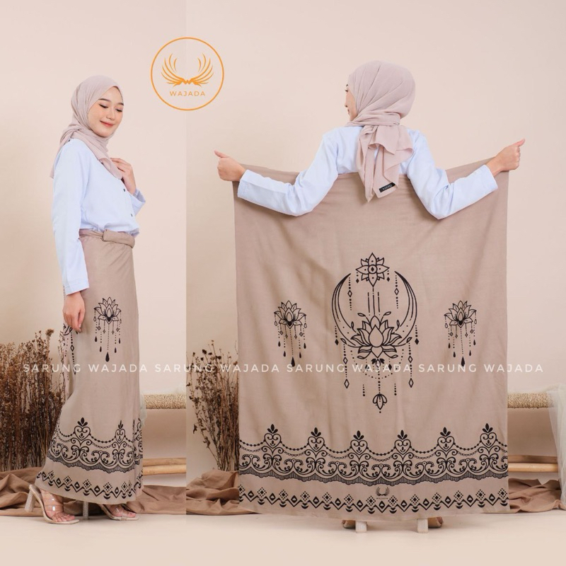 Jual Sarung Batik Wanita Cabutan Sarung Batik Mbak Santri Terbaru Ramadhan Sale Shopee Indonesia