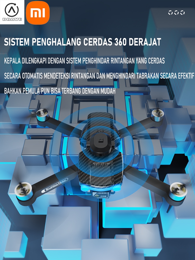 Jual Drone R104 Drone Kamera 6K remote control Drone GPS Brushless ...