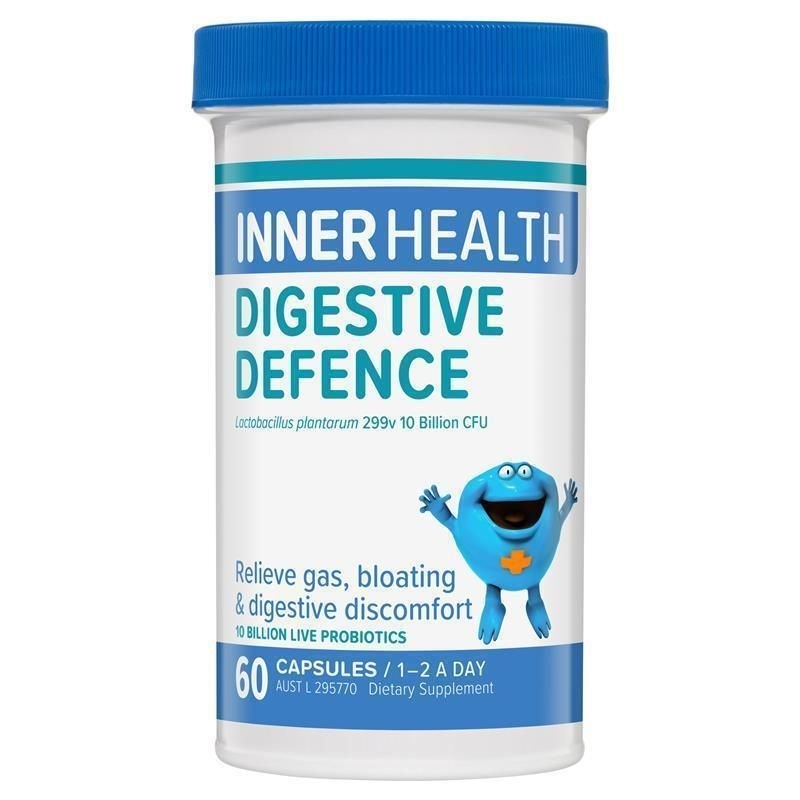 Jual Inner Health Digestive Defence Probiotics 30/60 Capsules | Shopee ...