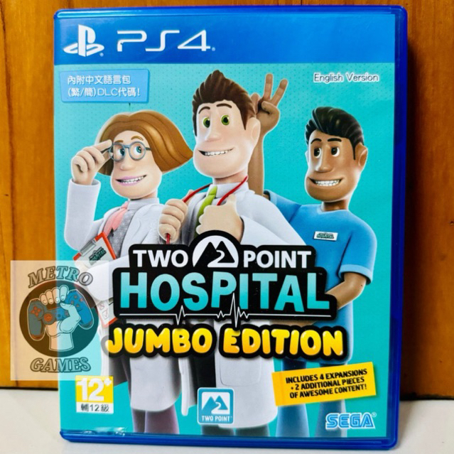 Jual Two Point Hospital Ps4 Kaset Two Point Hospital Ps 4 Playstation