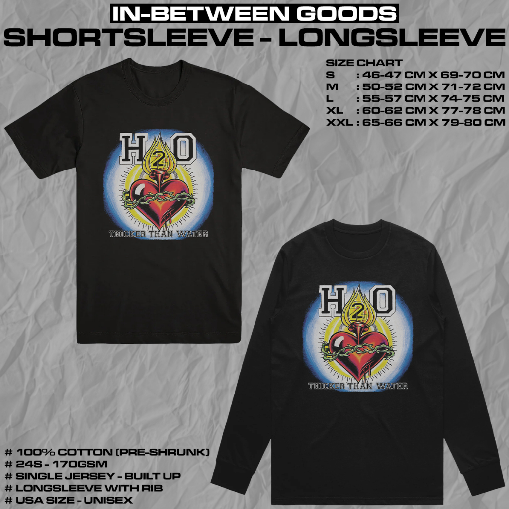 H2O 悲しげな THICKER THAN WATER