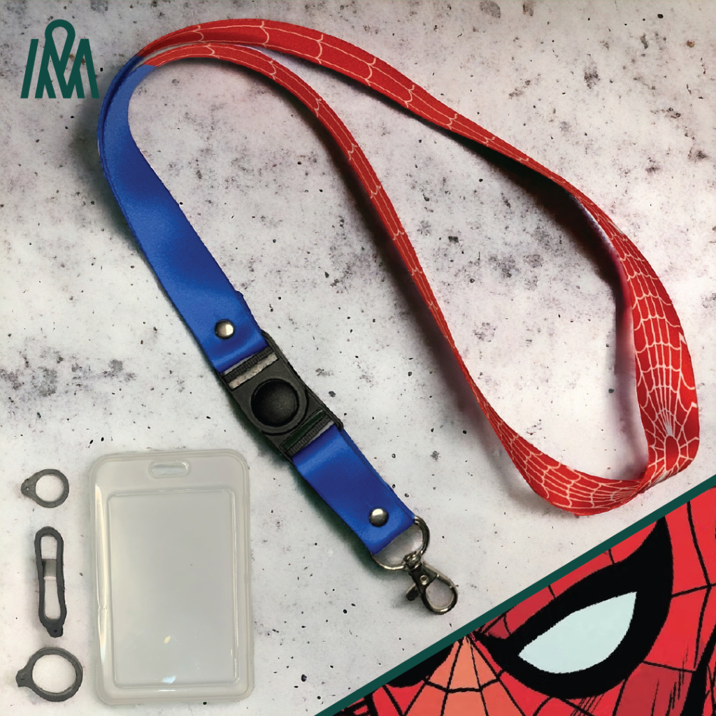 Jual Lanyard SPIDERMAN Marvel Avengers Merchandise Tali ID Card ...