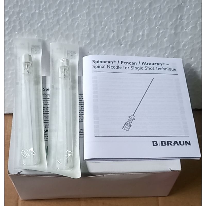 Jual Spinocan B BRAUN 27G | Shopee Indonesia