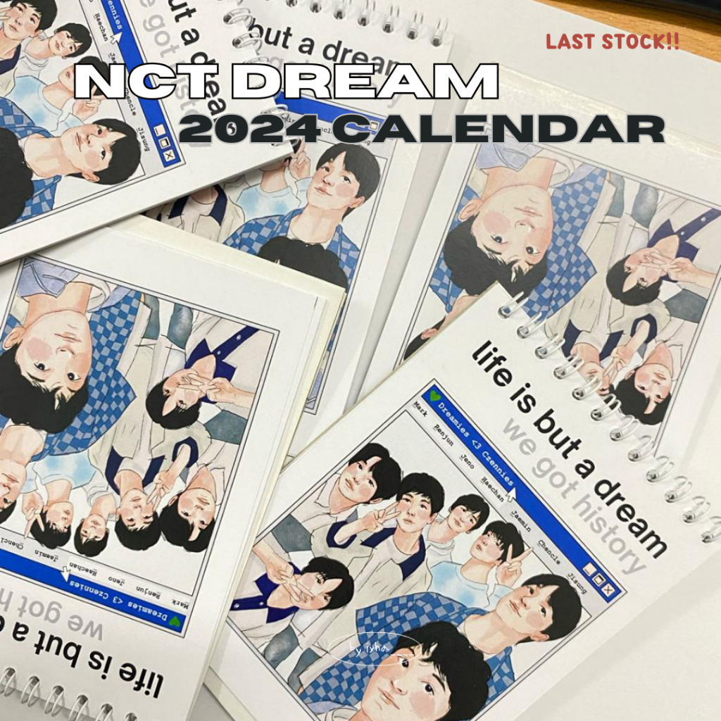 Jual Kalender NCT Dream Calendar NCT 2024 (LAST STOCK) Shopee Indonesia