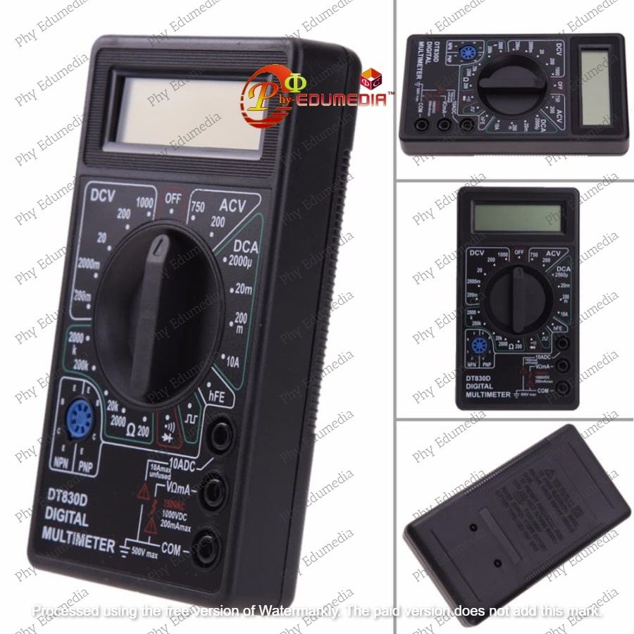 Jual DT830B Multitester Digital Multimeter Avo Meter Avometer DC AC ...
