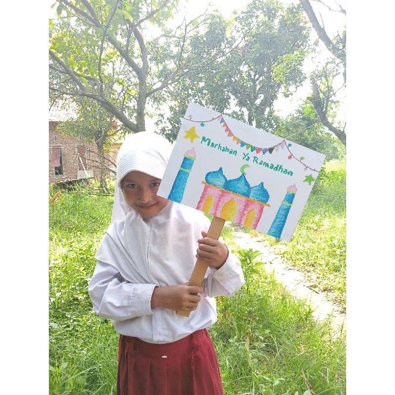 Jual Poster pawai ramadhan anak poster tema ramadhan | Shopee Indonesia