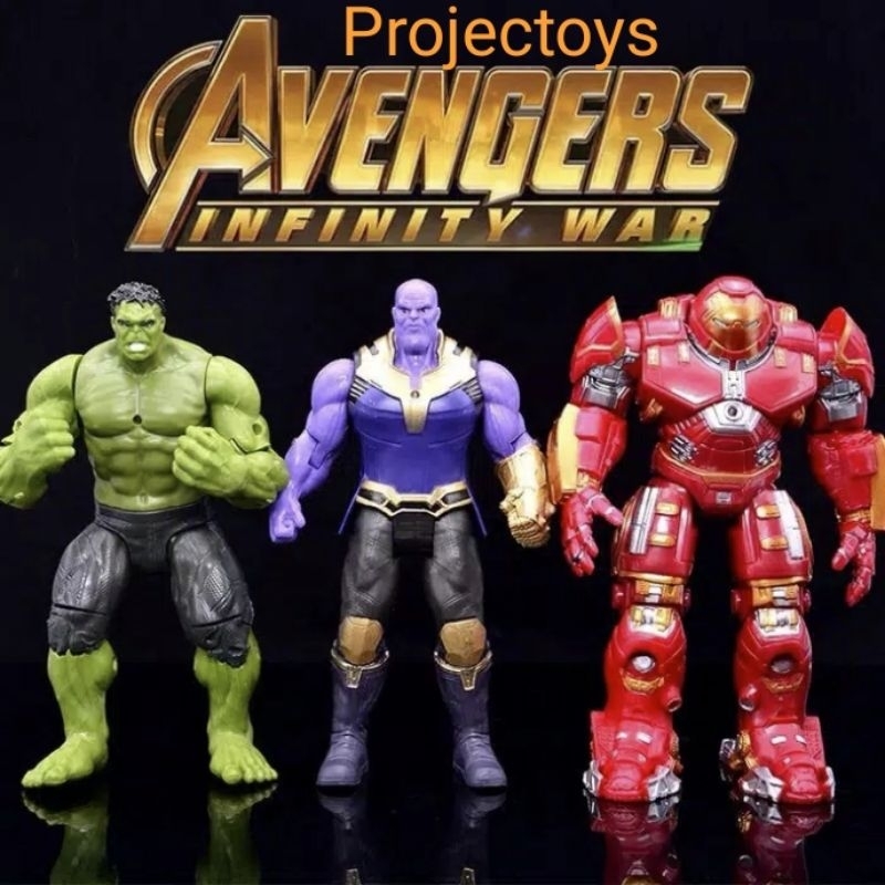 Jual Marvel Avengers Infinity War Action Figure set 3 pieces Shopee