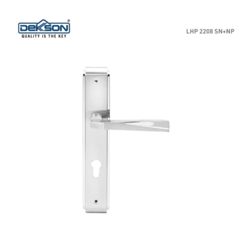 Jual Handle Plat untuk Pintu Kayu Dekkson LHP 2208 (handle saja ...