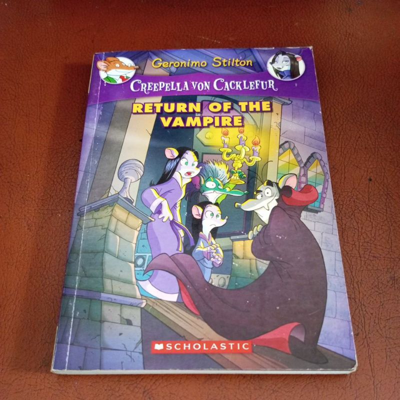 Jual BUKU GERONIMO STILTON CREEPELLA VON CACKLEFUR RETURN OF THE ...