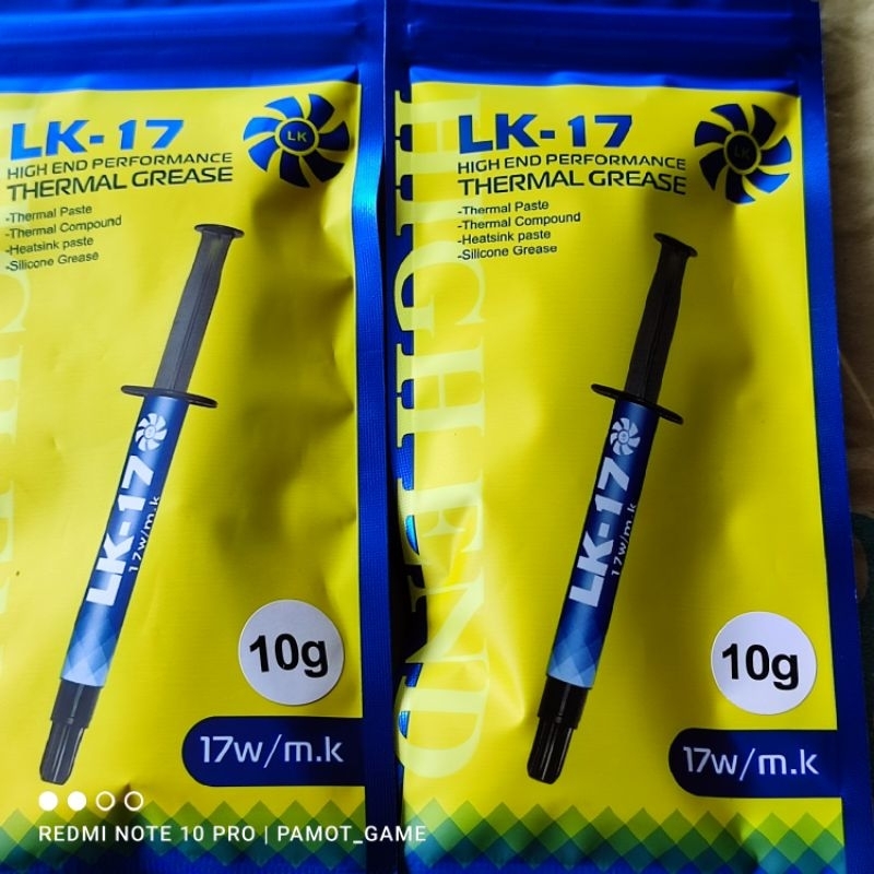 Jual Thermal pasta lk 17 original ps5 ps4 ps3 pc gpu 10g 17wm/k ...