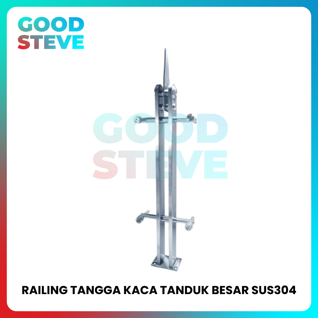 Jual RAILING TANGGA KACA TANDUK BESAR SUS304 | Shopee Indonesia