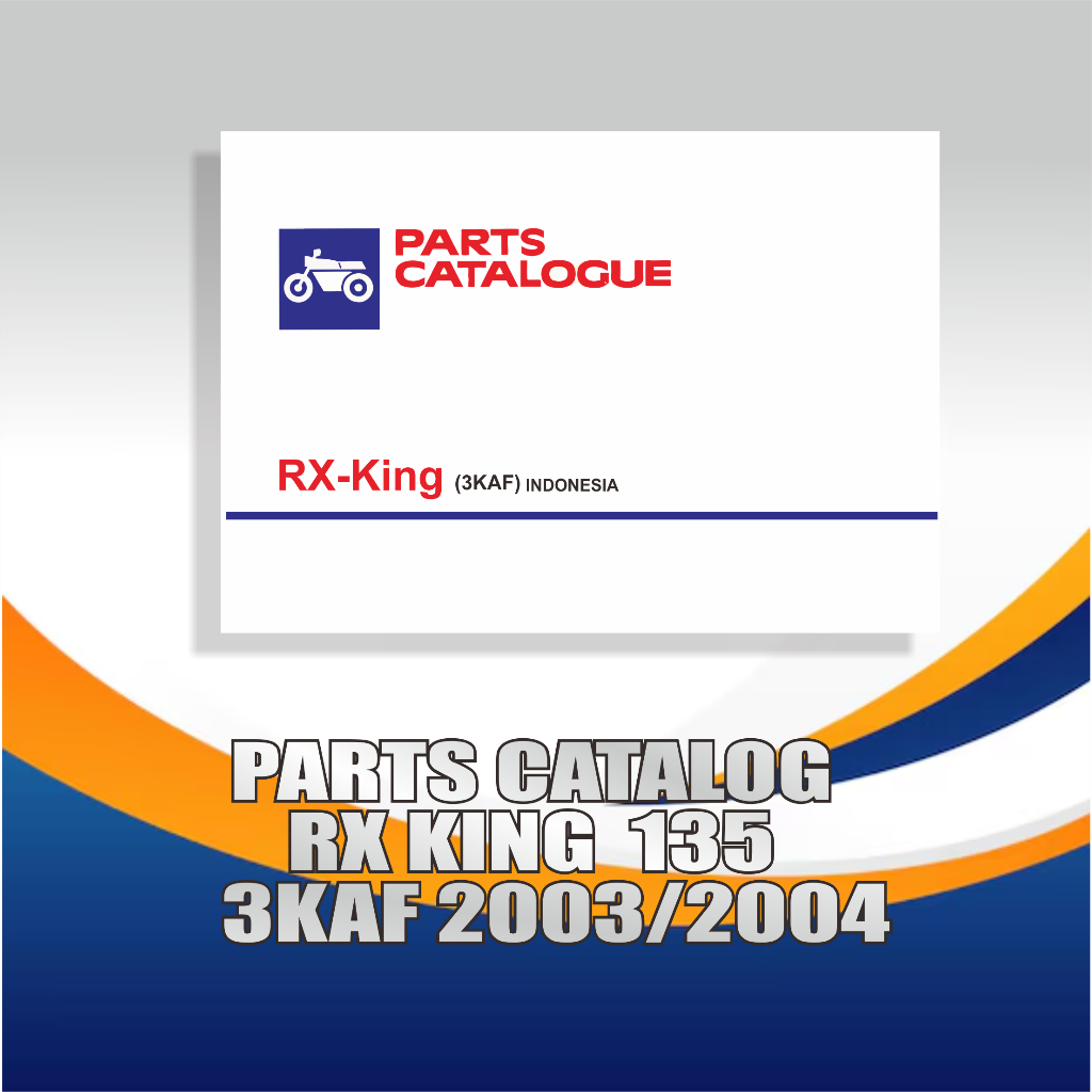 Jual Parts Catalogue Buku Part Katalog Rx King Copy