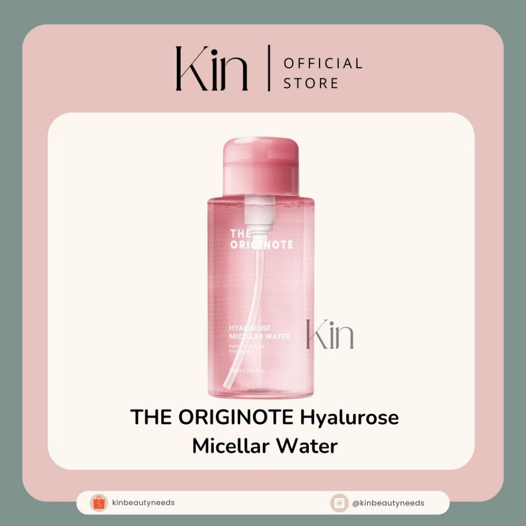 Jual Kin Beauty Needs-THE ORIGINOTE Hyalurose Micellar Water 300ml ...