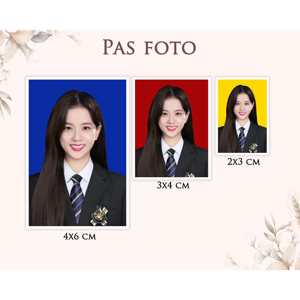 Jual CETAK PAS PHOTO SEKOLAH/INSTANSI 10file | Shopee Indonesia